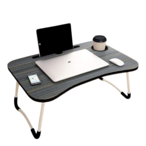 Multipurpose Foldable Study Table with Cup Holder