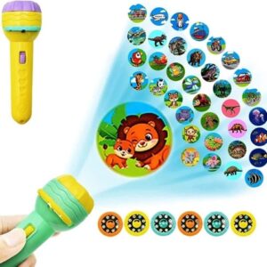 Mini Projector Torch Toy For Kids – 6 Slides 48 Patterns